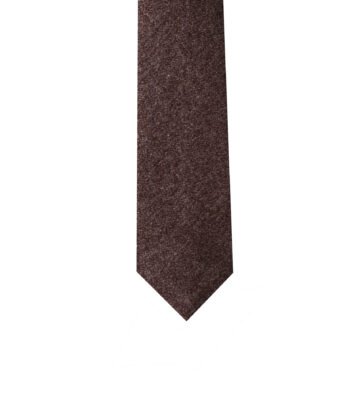 Herringbone Wool Neck Tie