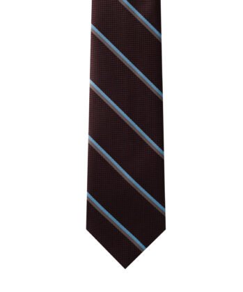 Stripe Jaquard Neck Tie