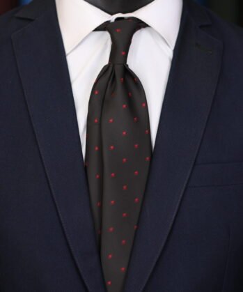Dotted Jaquard Neck Tie