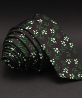 Floralf Jaquard Neck Tie