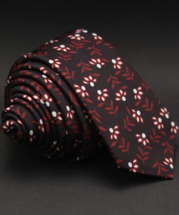 Floralf Jaquard Neck Tie