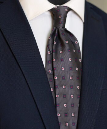 Structure Jaquard Neck Tie