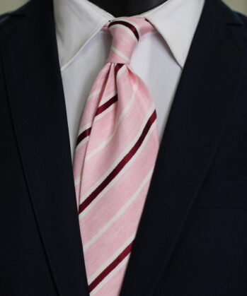 Striped Jaquard Neck Tie
