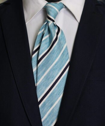 Striped Jaquard Neck Tie