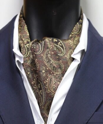 Brown Ascot Paisley