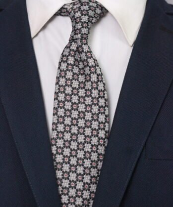 Floralf Jaquard Neck Tie