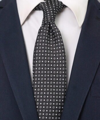 Dotted Jaquard Neck Tie