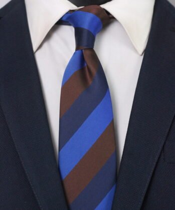Stripe Jaquard Neck Tie