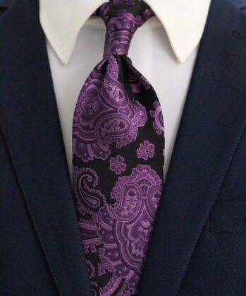 Silk Paisley Neck Tie