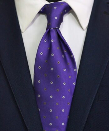 Floralf Jaquard Neck Tie