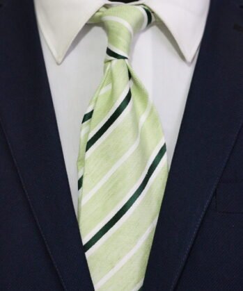 Striped Jaquard Neck Tie