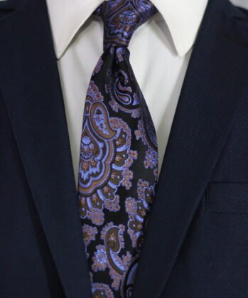 Silk Paisley Neck Tie