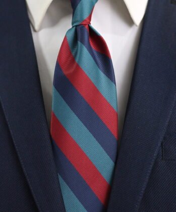 Stripe Jaquard Neck Tie
