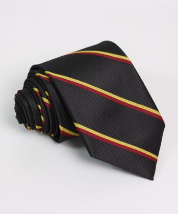 Stripe Jaquard Neck Tie