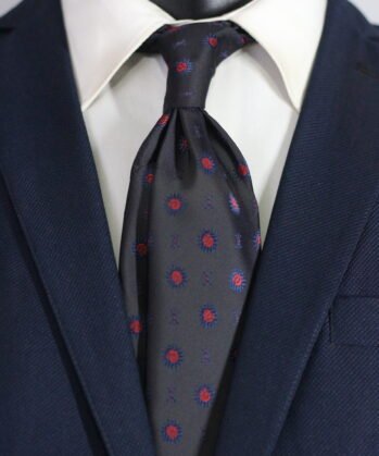 Structured Jaquard Neck Tie