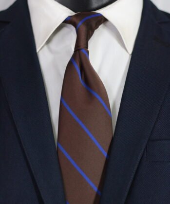 Stripe Jaquard Neck Tie