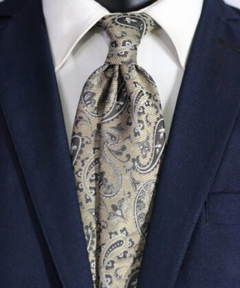 Paisley Jaquard Neck Tie