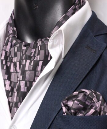 Pink Ascot Scattered with Hanky