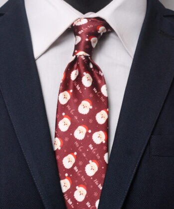 Christmas Jaquard Neck Tie