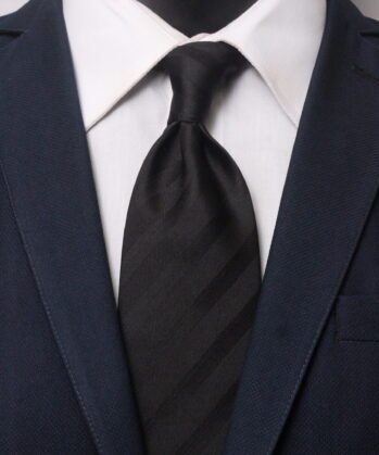 Striped Jaquard Neck Tie