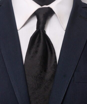 Silk Floralf Neck Tie