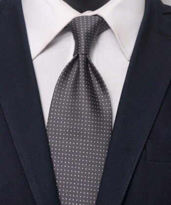 Doted Jaquard Neck Tie