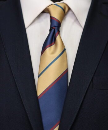 Stripe Jaquard Neck Tie