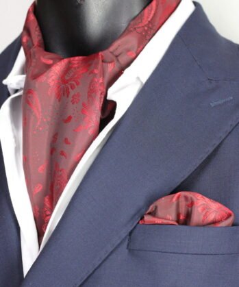 Marron Ascot Paisley with Hanky