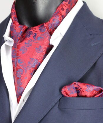 Marron Ascot Paisley with Hanky