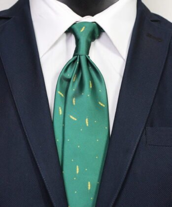 Feather Jaquard Neck Tie