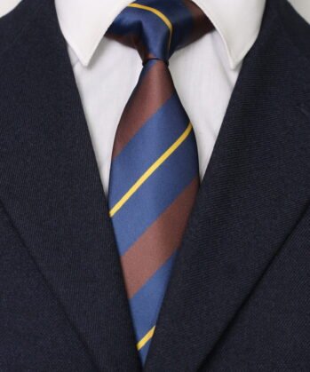 Stripe Jaquard Neck Tie