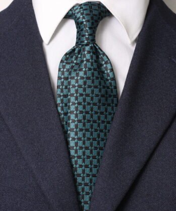 Geometric Jaquard Neck Tie