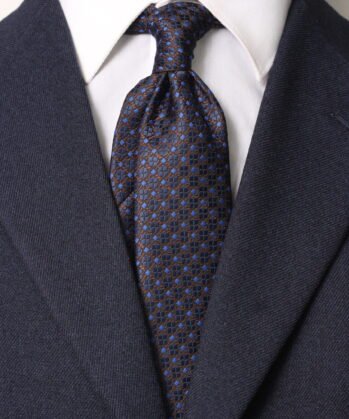Geometric Jaquard Neck Tie