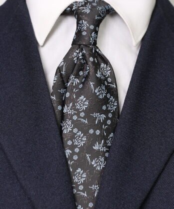 Floralf Jaquard Neck Tie