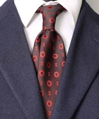 Sun Jaquard Neck Tie