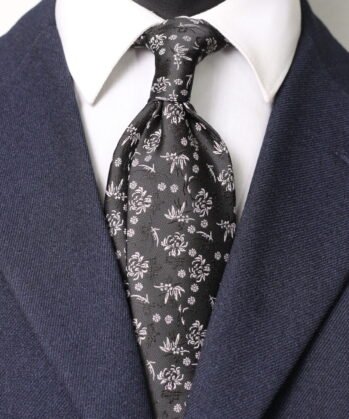 Floralf Jaquard Neck Tie