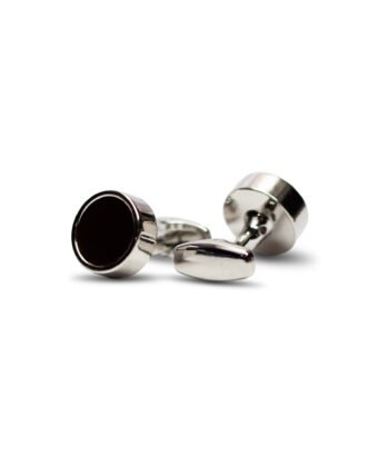 Silver Cufflinks Round