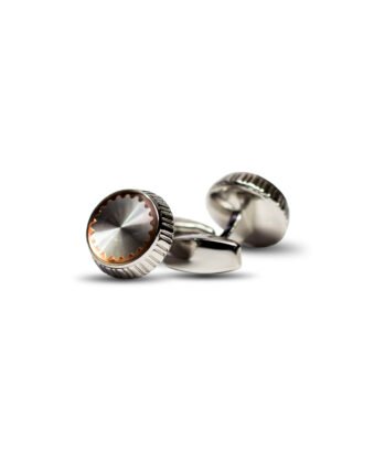 Silver Cufflinks Round