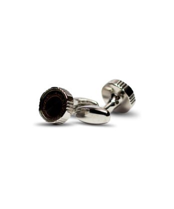 Silver Cufflinks Round