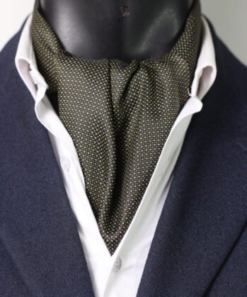 Yellow Ascot Dotted