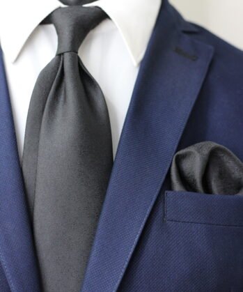 Scattered Jaquard Neck Tie With Hanky